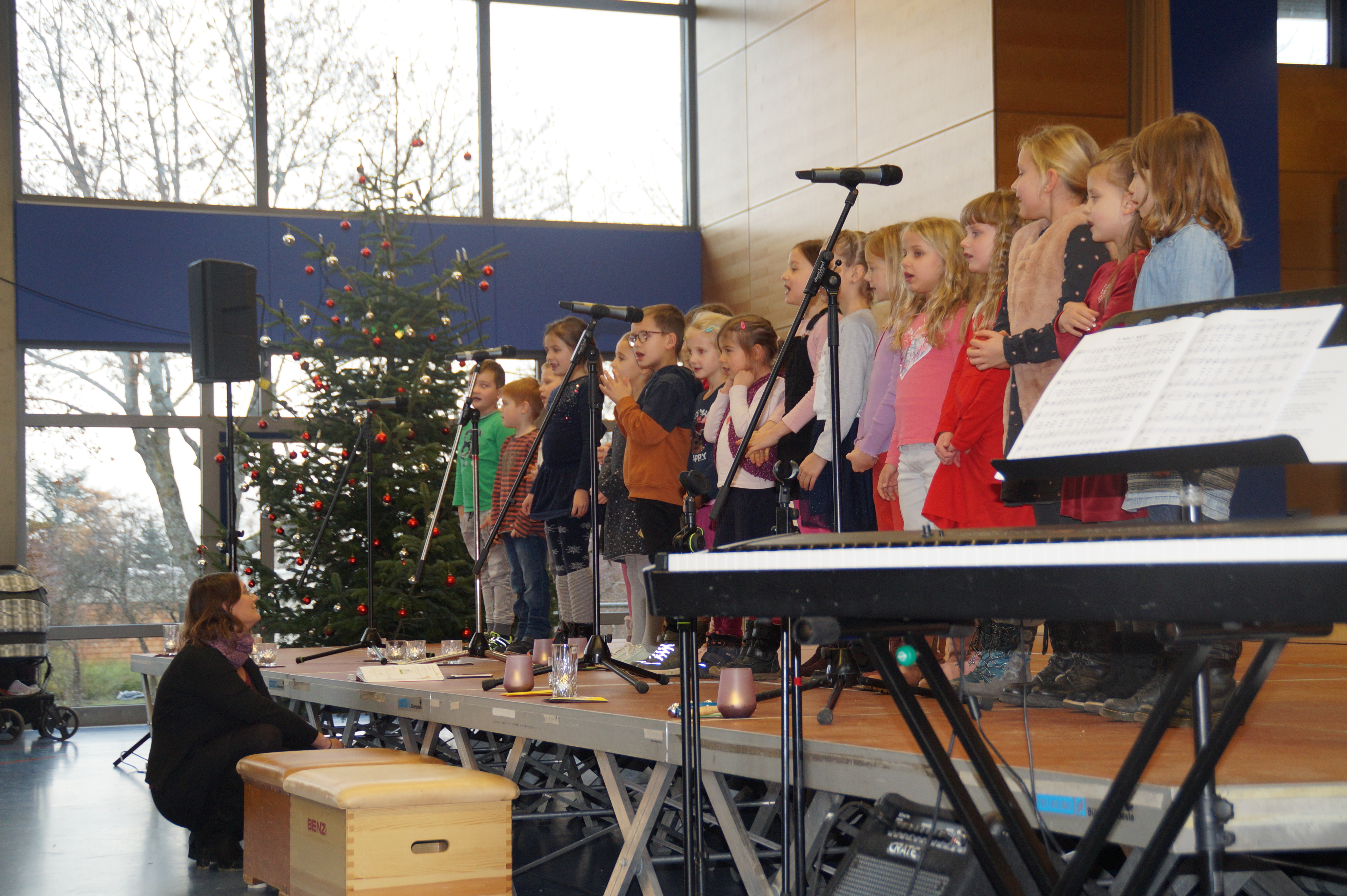  Auch Gesang und Musik standen im Mittelpunkt der Waldstetter Weihnacht. 