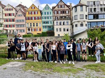 Lerngruppe 8 verbringt sommerliches Schullandheim in Tübingen
